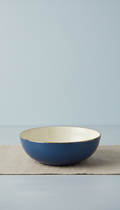 Porcelain ceramic serving bowl