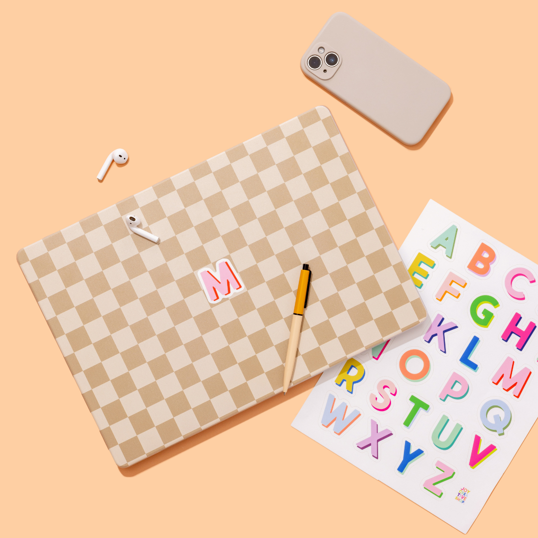 Brights Vinyl Alphabet Stickers