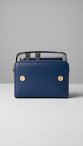 Royal Blue Leather Tech Organizer