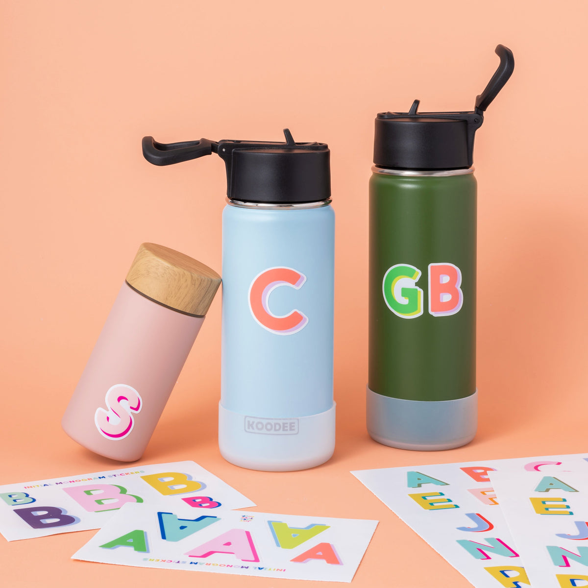 Brights Vinyl Alphabet Stickers