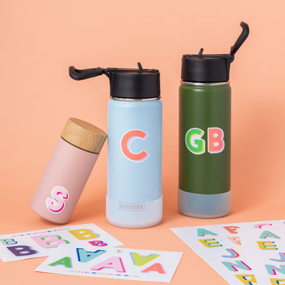 Brights Vinyl Alphabet Stickers