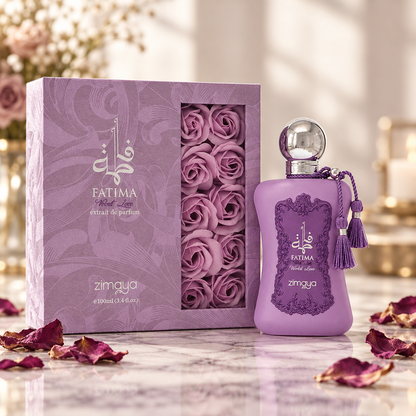 Afnan Fatima Velvet Love lifestyle shot
